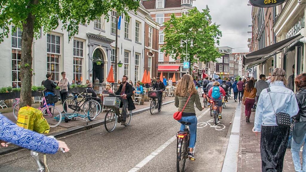 Wandelen en fietsen is goed voor het klimaat en je gezondheid