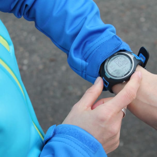 Feedback met sporthorloge