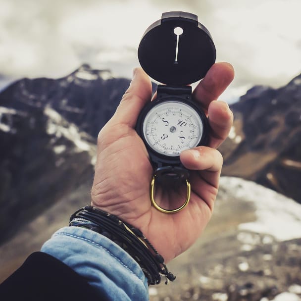 Feedback via een kompas